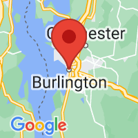 Map of burlington US